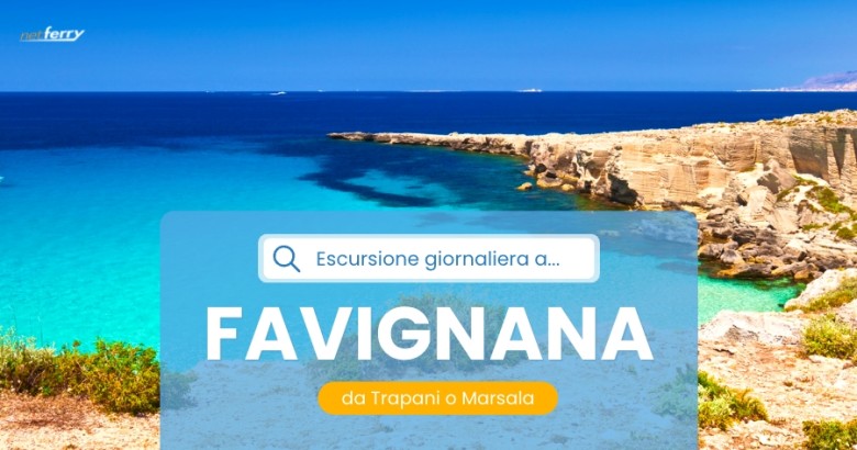 Un aliscafo per il paradiso: escursione giornaliera a Favignana