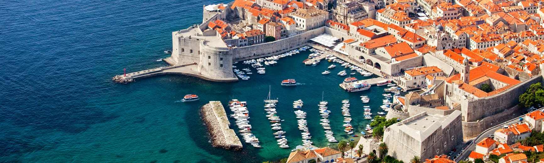 Dubrovnik, Croazia: veduta panoramica