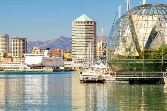 Porto e acquario di Genova