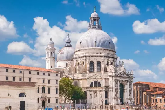 Vista sullo skyline di Venezia