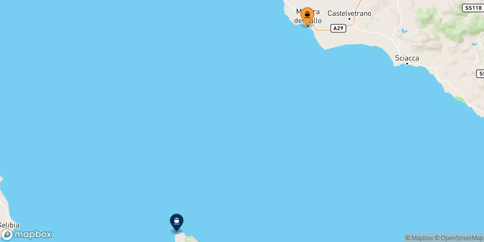 Traghetti da Mazara Del Vallo per l'Isola Di Pantelleria