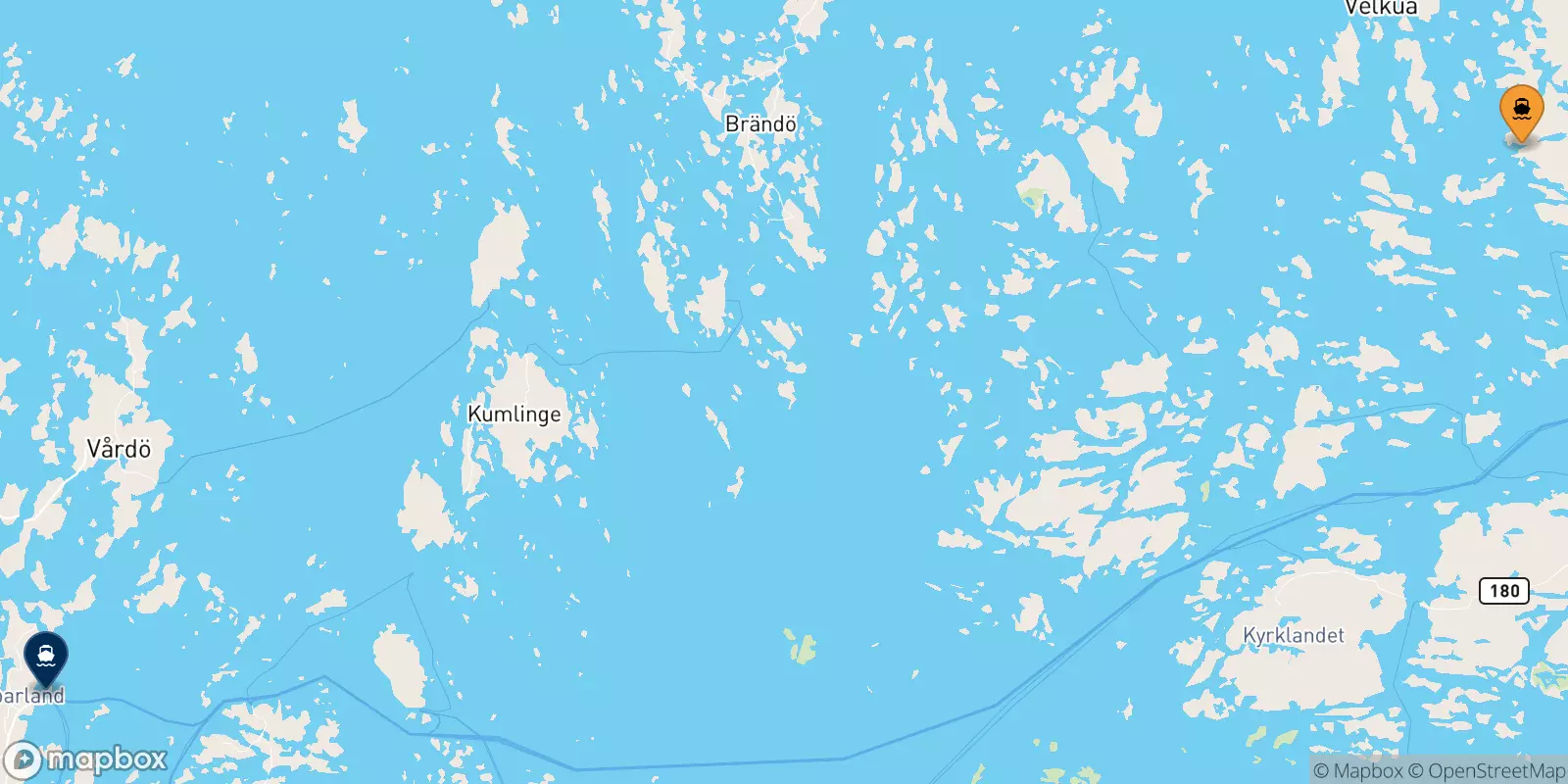 Traghetti da Naantali per le Isole Aland