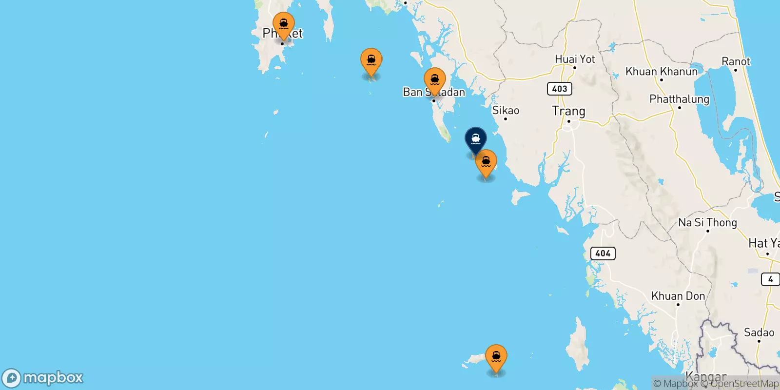 Traghetti per Koh Ngai