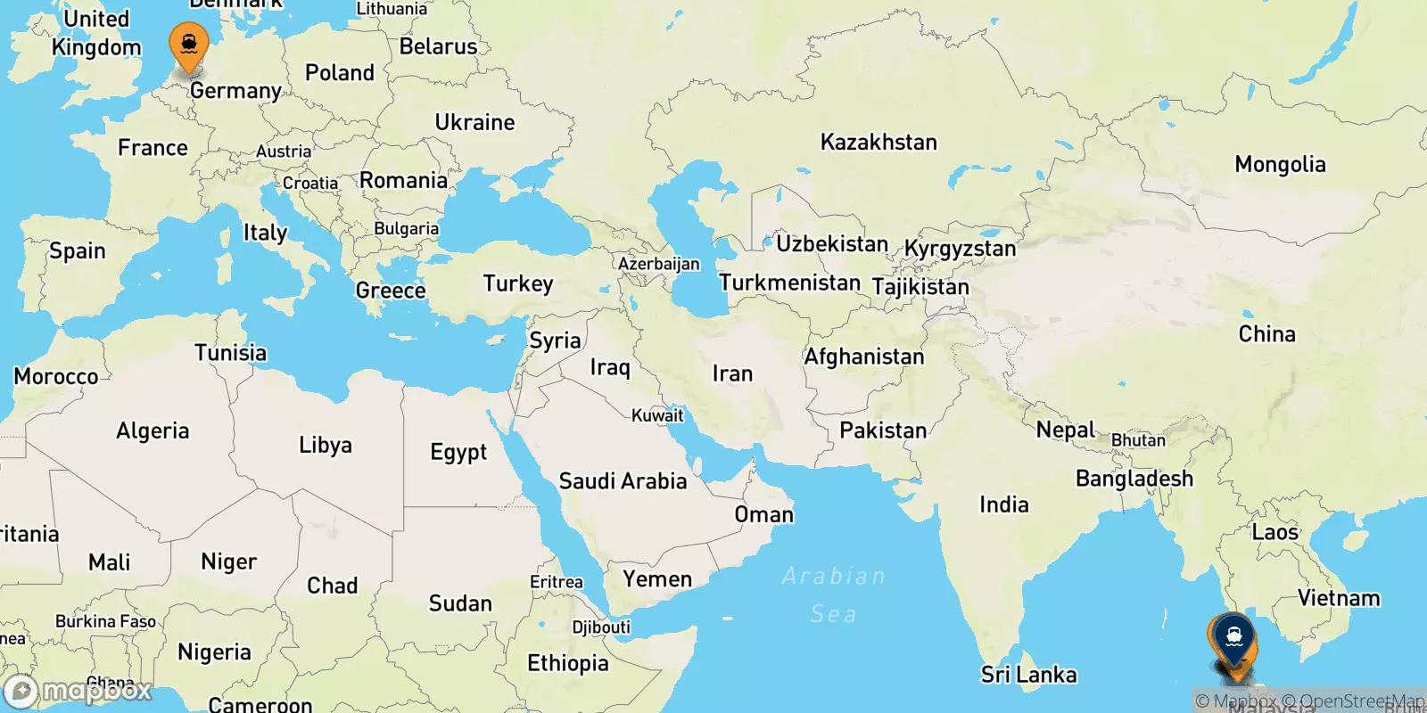 Traghetti dalla Thailandia per la Thailandia