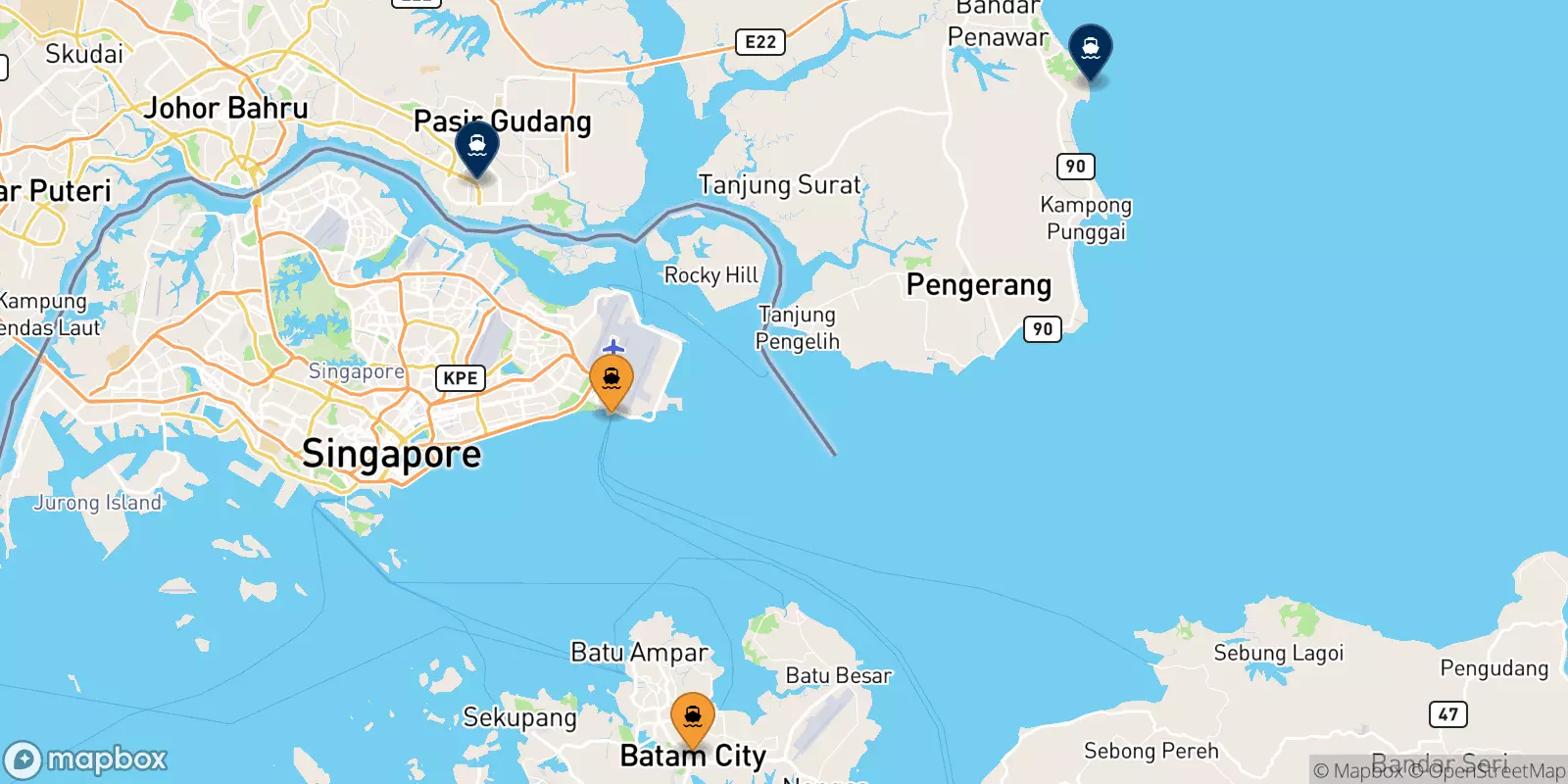 Traghetti per la Malesia