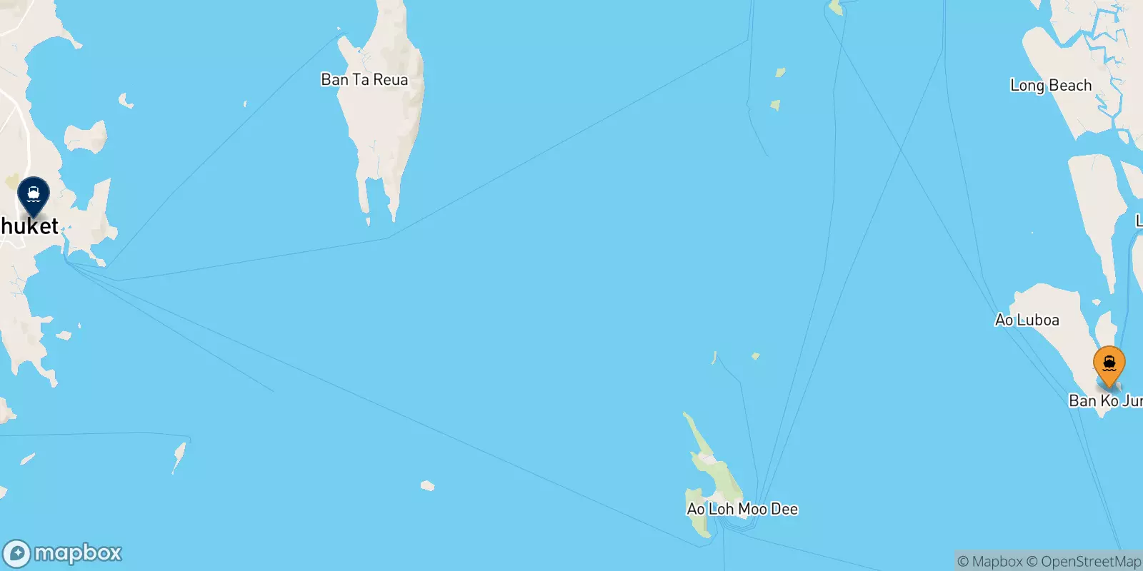 Traghetti da Koh Jum per Phuket (Rassada Pier)