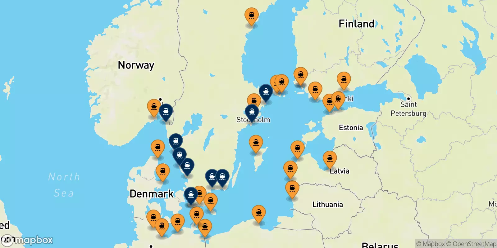 Traghetti per la Svezia