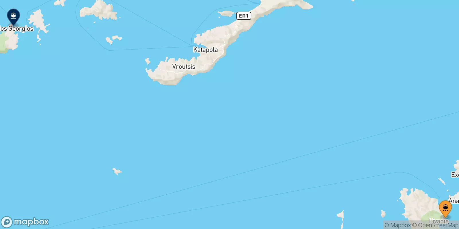 Traghetti da Astypalea per Iraklia