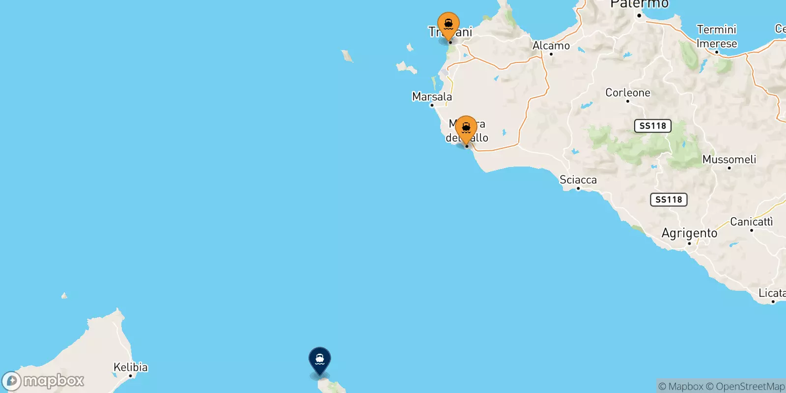 Traghetti per l'Isola Di Pantelleria