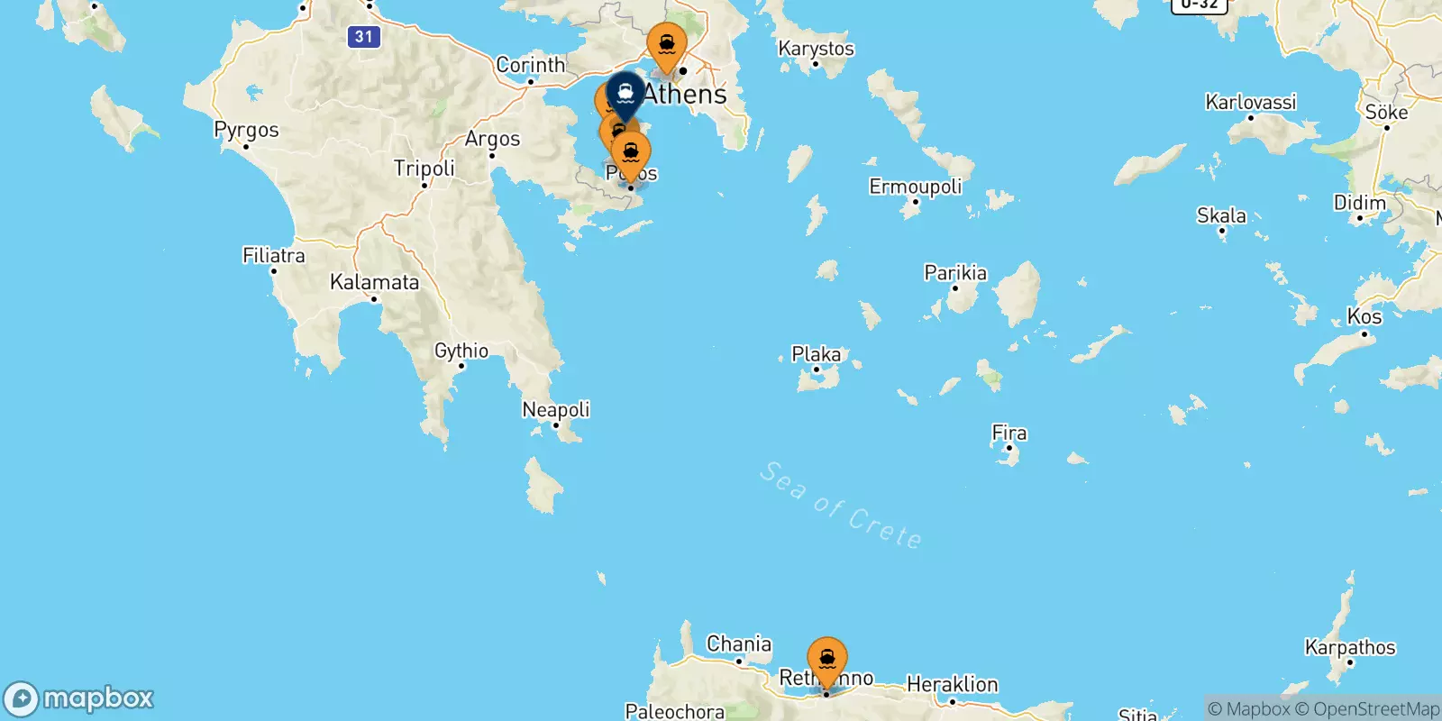 Traghetti per Aegina